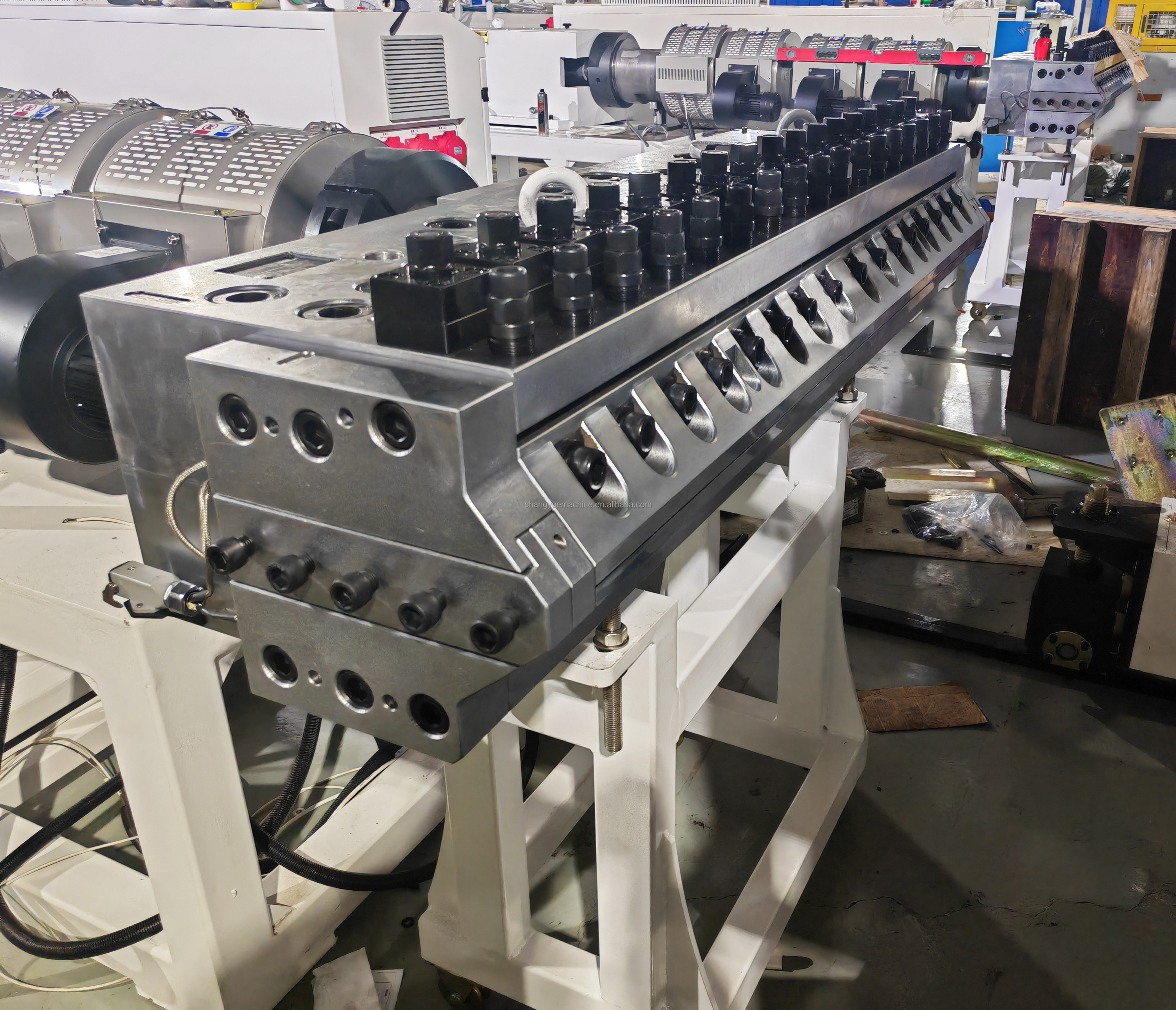 Customized Voltage Pvc Artifical Marble Sheet Production Line for Indoor Decoration