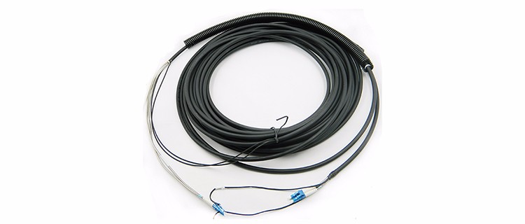 On Sales 40M DLC Multimode Outdoor Armour Optical fiber Protected Branch Patch Cable for 3G Base Station