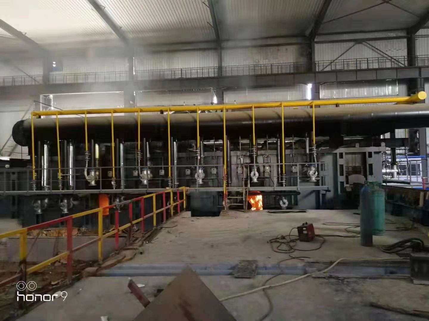 Walking Beam Heating Furnace Cold Charging Low Nitrogen Combustion