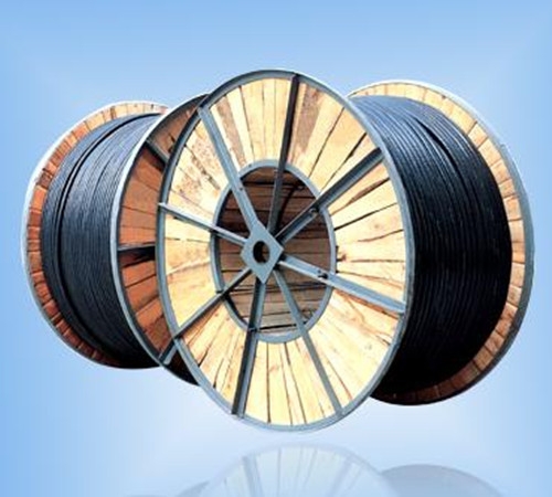 XLPE Insulation Overhead Electric Cable Customized Aluminum Overhead Cable 3x50