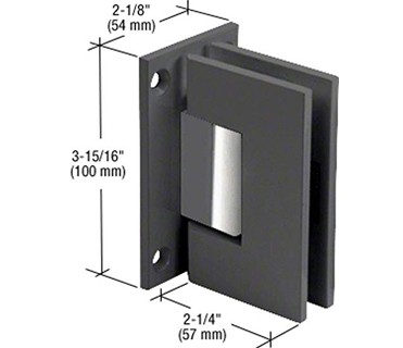 Canada Brass Chrome Plate Wall to Glass Shower Clamp for Door Width 600-800mm Hot Item