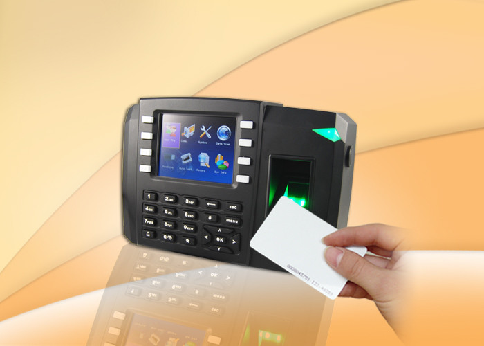Color TFT Screen Fingerprint Access Control System TCP / IP USB RS232 / 485