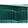 Buy cheap V Profiled Welded Mesh Fencing 50x50mm 50x100mm 3D Curved Fence from wholesalers