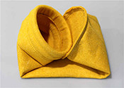 Industrial Felt Dust Collector Bags Excellent Hydrolysis Stability Singed Finished