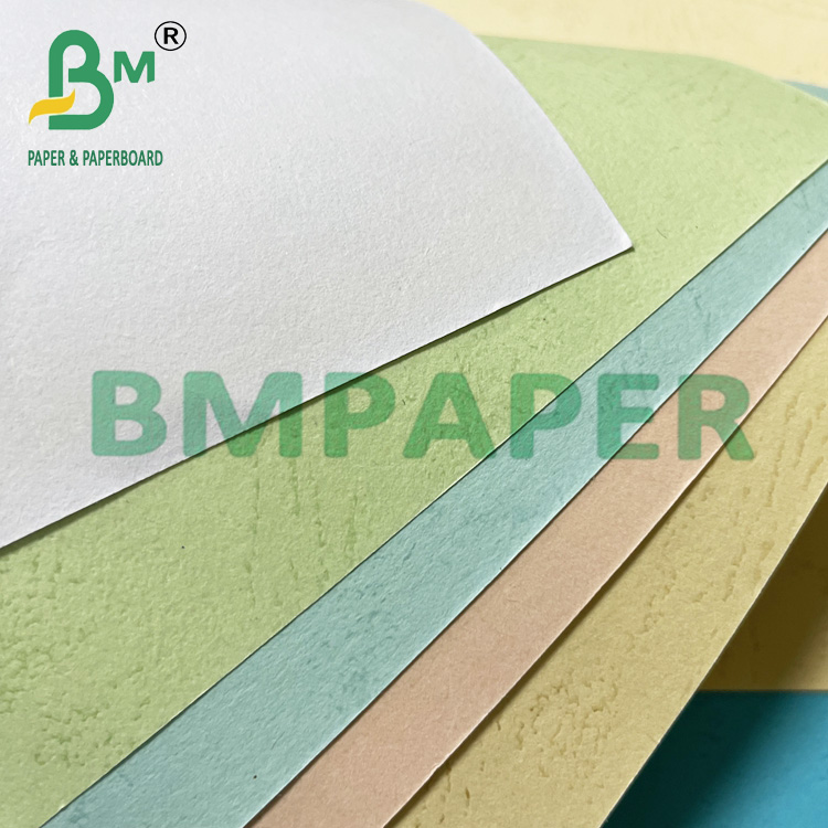 180gsm 200gsm 230gsm Leather Grain Binding Cover Paper A4 Size For Notebook