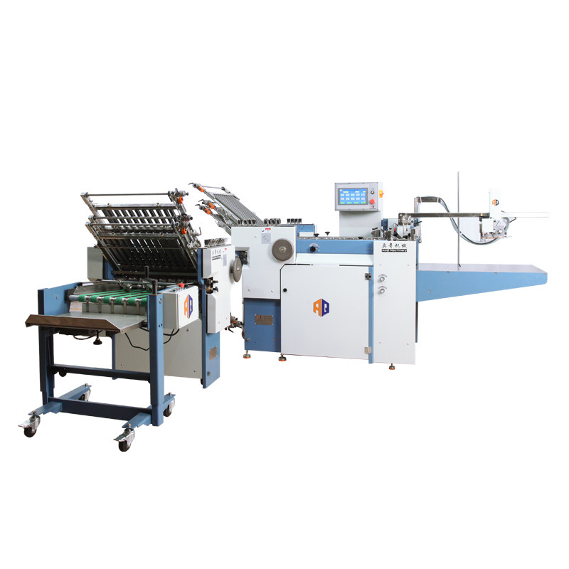 530mm Width Industrial Paper Folding Machine For Book Silent Belt Driven Type