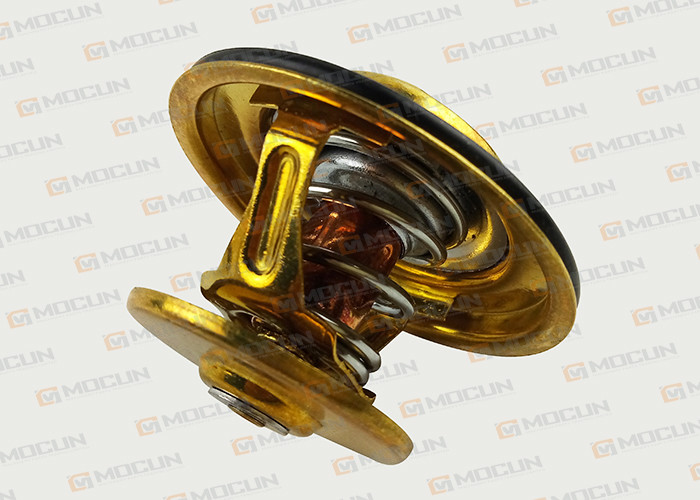 Excavator 79 ℃ Car & Truck Thermostats Parts For Golden Color