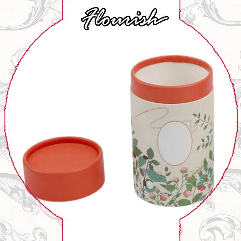 Cylindrical Round Cardboard Gift Packaging Box