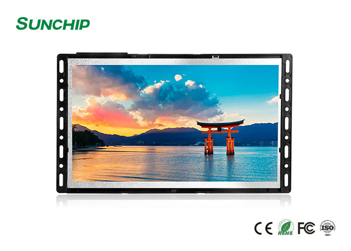 Full Netcom 4G Ethernet Open Frame LCD Display RK3288 1.8Ghz For Advertising