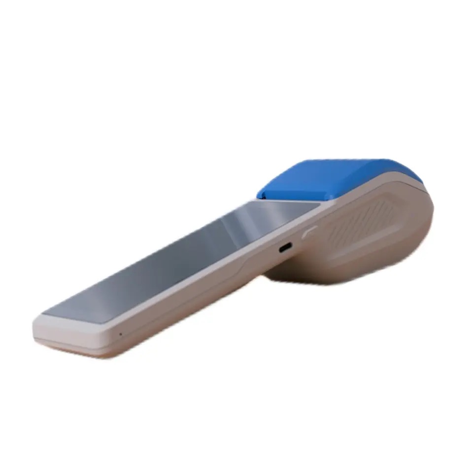 Retail Store 1D/2D Scanner POS Machine with 58mm Printer and Multilingual Support