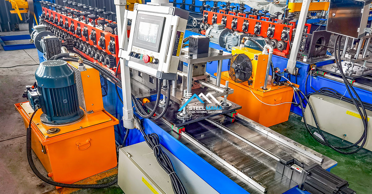 High-Speed Stud And Track Roll Forming Machine with 12-14m/min Forming Speed