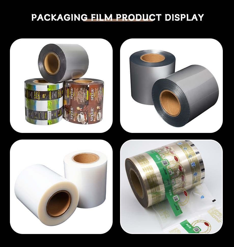 Food Packaging Film High Barrier BOPP/PE Laminated Film For Snack & Meat Custom Size Roll Film Manufacturer