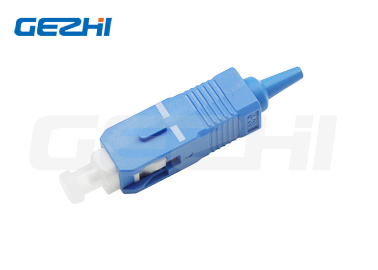 ODM SC UPC Fiber Optic Connector SM Simplex Parts 0.9mm Cable