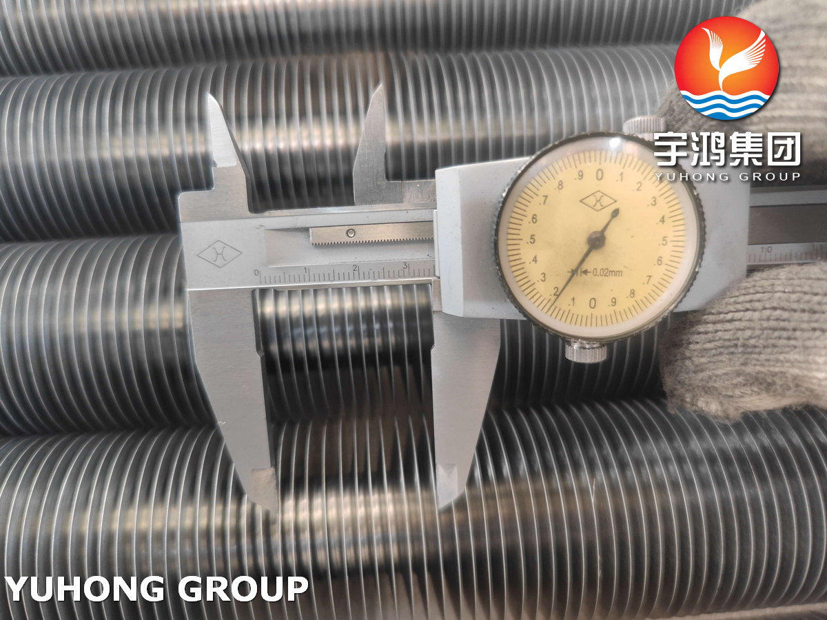 ASTM A179 L Type Fin Tube , Wound Fin Tube for Economizer and Air preheater