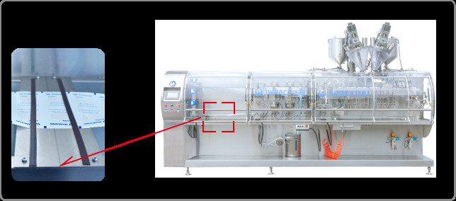 auto Horizontal Packaging Machine Powder SUS304 Stainless Steel