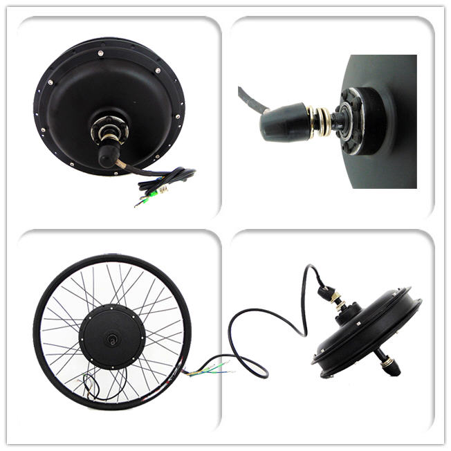 48v 750W  Brushless Hub Motor High Performance For Ebike Conversion Kit