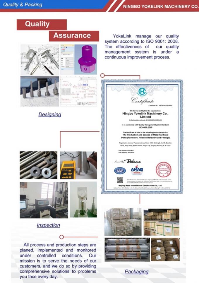 M12 Zinc plate Bolt on type Antiluce Fasteners for Trailer and tailgates