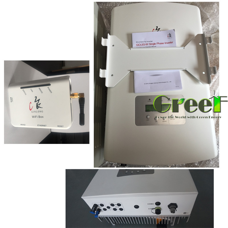 10KW 15KW Single Phase Grid Tie Inverter For On Grid System