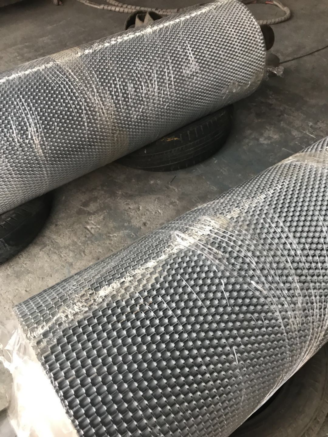 Non Slip PVC Foot Mat Making Machine Energy Saving 2 Workers Operating