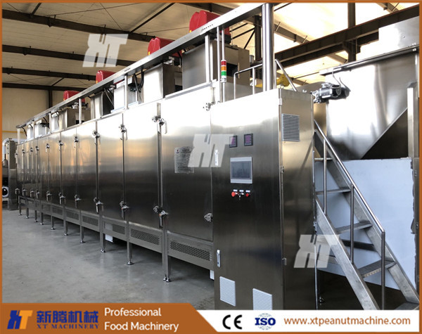 Commercial Continuous Nuts Roaster Multifunctional Nuts Roaster