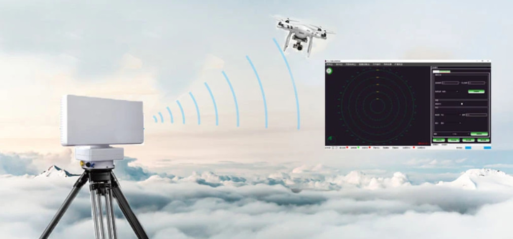 15KM Mechanically Scanned Array Mpar Radar Movable Unmanned Aerial Vehicle Wave Guide Antenna 660x360x460mm