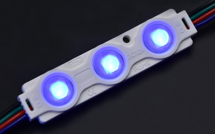 RGB LED Module Lights SMD 5050 Waterproof Backlight Signage 3 Color Changing 12 Volt