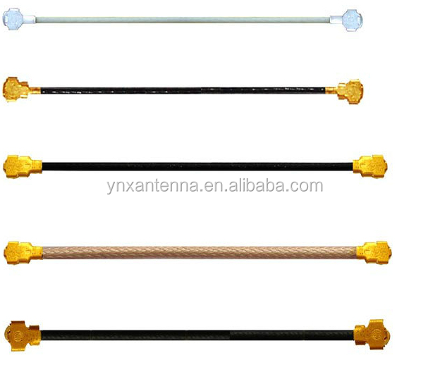 2 Conductor RG1.13 Cable SMA Female Connector Pigtail Cable for Antenna Requirement
