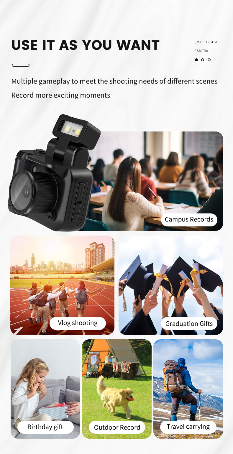 High Definition Selfies Y5000 Digital Video Camera 16x Zoom Entry-Level 50 Million Pixel