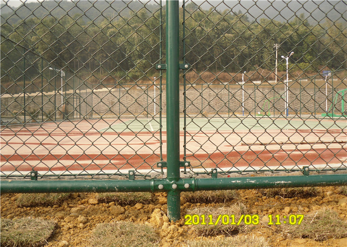 6ft Tall Galvanized Commercial Plain Or Barb Wire Top Fence From Factory Supply