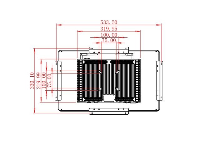 21.5-Inch Linux Display for Industrial Dashboards and Public Information