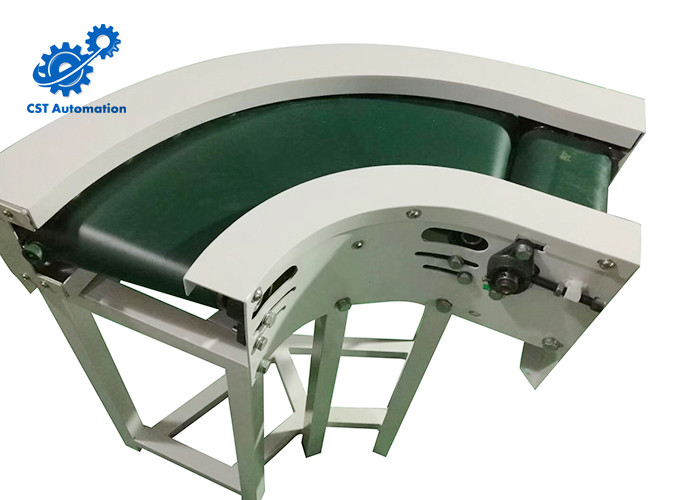 Customized 180 Degree Belt Conveyor , High Reliability Power Curve Conveyor