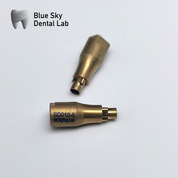 Gold Implant Scan Body Bluesky Anthogyr Scanbody For Multiple CAD / CAM System