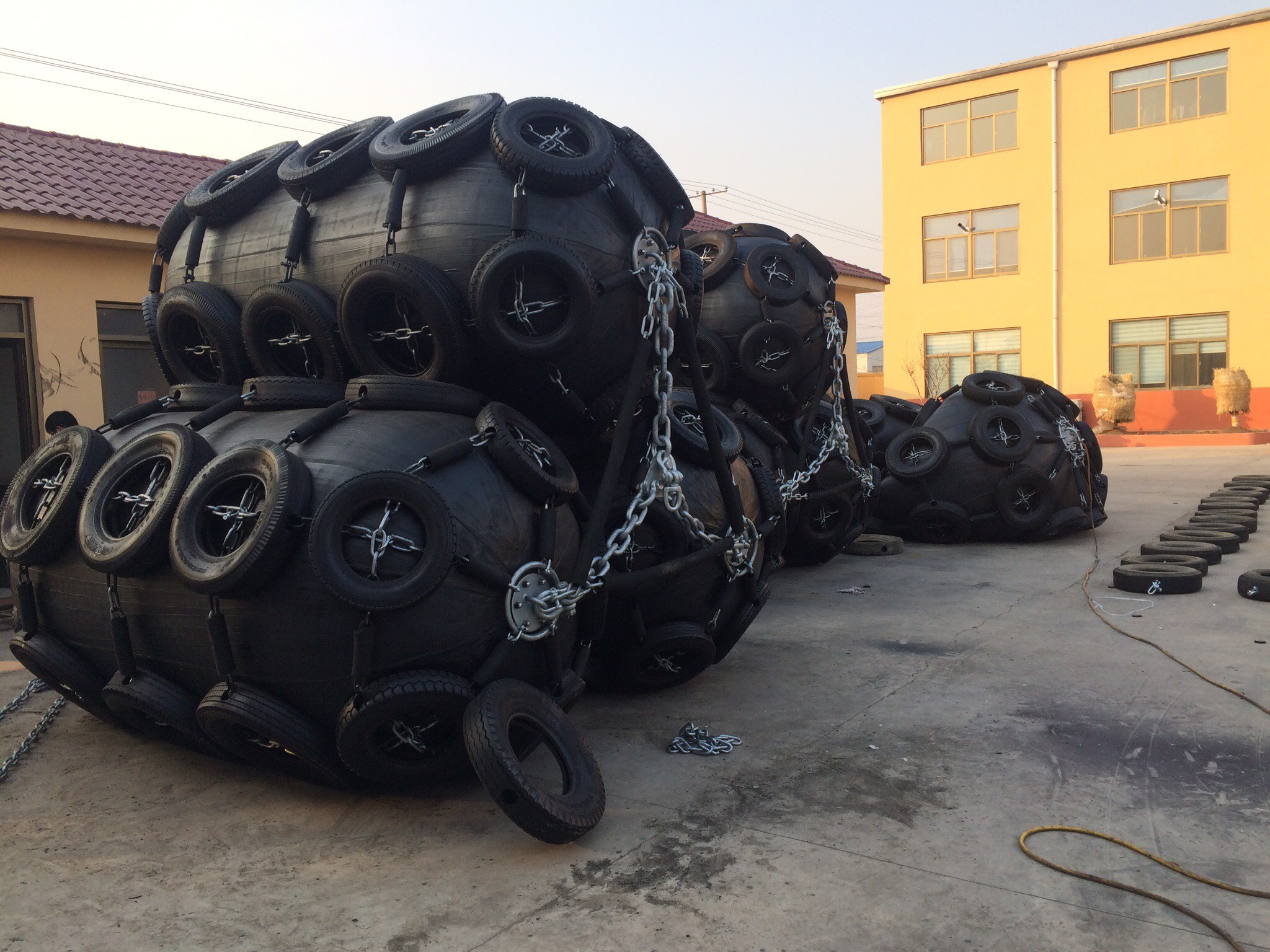 65% Natural Rubber BV Pneumatic Marine Fender High Pressure 80KPa