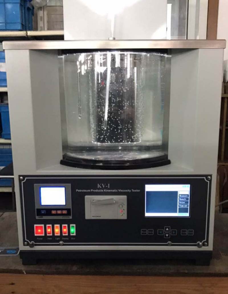 Automatic Kinematic Viscometer Oil Viscosity Testing Equipment