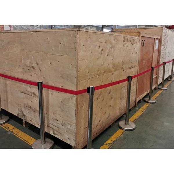 1.5KW Carbon Steel Palletizing Conveyor with 2 Tons Max Loading for Beverage and Food Industry