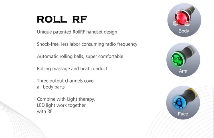 3 In 1 360 Roller TBG Portable Laser Therapy Machine Low Level Face Massage