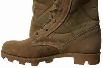 Custom Durable Tactical Combat Jungle Beige Shoes Desert Khaki Rubber Boots