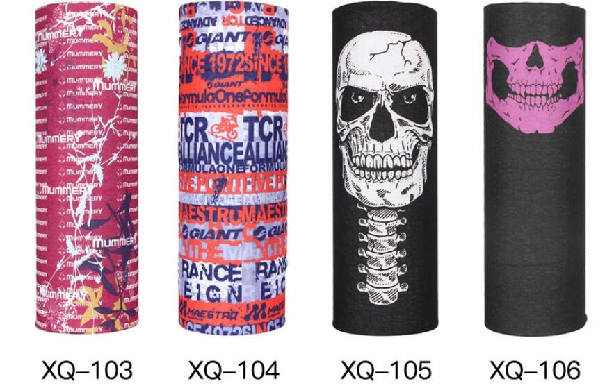 Multi Function Seamless bandana Riders Face Mask warm Neck Tube 100% polyester microfibre Bicycle Cycling Camping scarf
