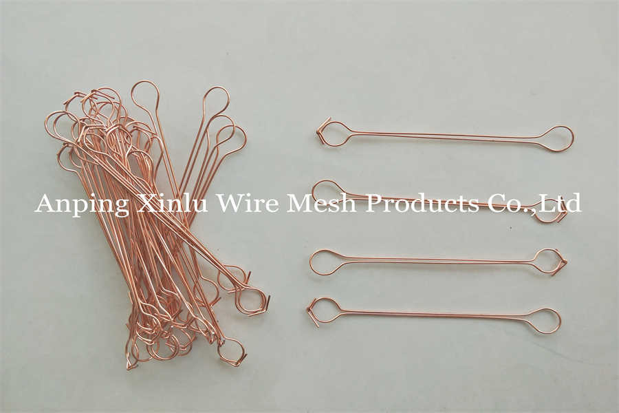 Double Loop Binding Tie Wire - Length 18cm - Binding 0.7mm Loop Tie Wire Corrosion Resistant