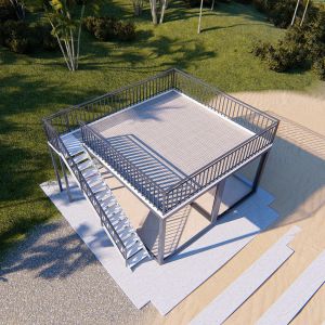 Container Home Prefab House Steel Structure Portable Villa