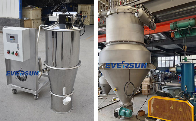 1.5 - 7.5KW Vacuum Conveyor Systems Pressure 0.5 - 0.6MPa Capacity 600L/H - 6000L/H Or Customized