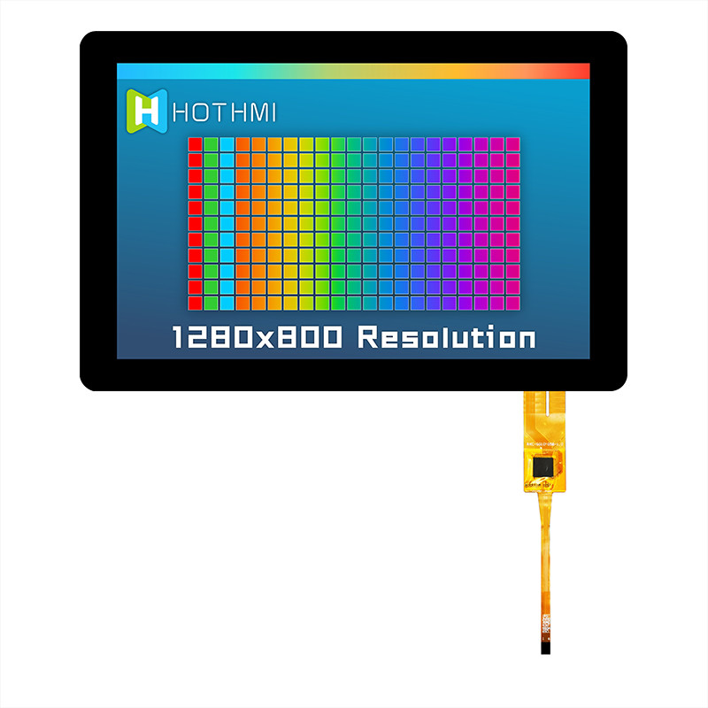 10.1 Inch 1280x800 TFT LCD Display Module IPS Display LVDS With Pcap Monitor