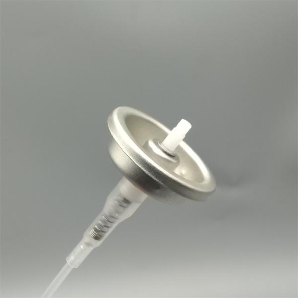 Close-up view of premium mist sprayer valve showing precision components