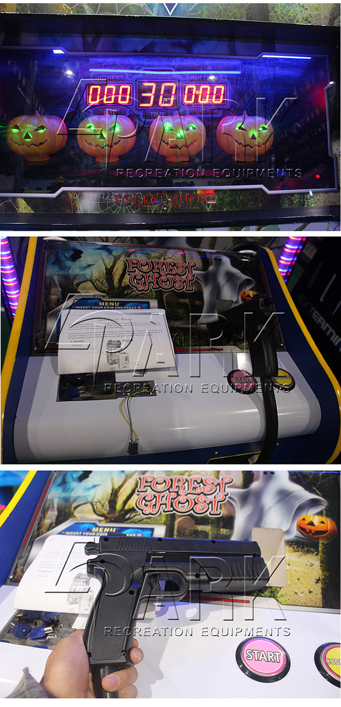 EPARK Forest Ghost shooting classic arcade game machines Video entertainment equipment for sale