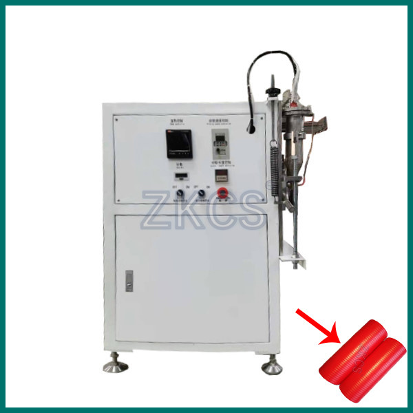 Automatic Pp Pe Strip Spiral Winding Machine Hot Air Style 25-150mm