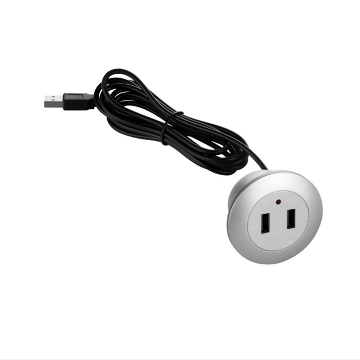 1A Rated Current Embedded USB Type A and Type C Socket for Household Appliance Charging