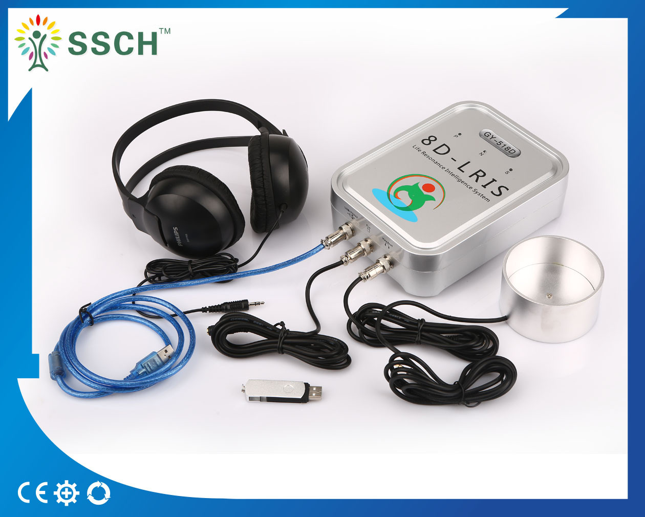 Quantum Silver Health Test Machine / Body Health Analyzer with Biochemical Analysis System