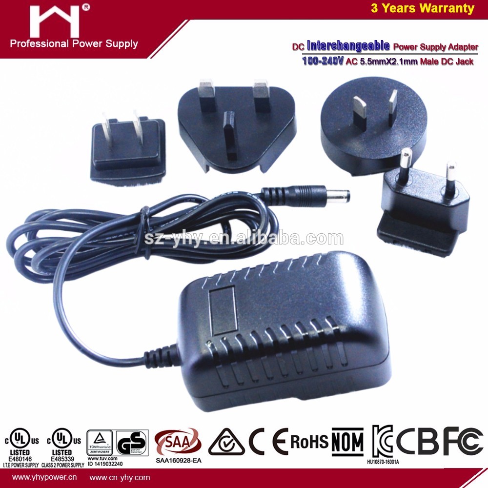 Transformator 24v 350ma Wall Mount Ac Dc Power Adapters 88% Efficiency