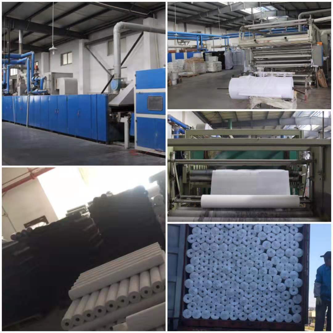 Gaoxin Black Activated Carbon Nonwoven Fabric Cloth Ideal for Waterproofing Projects