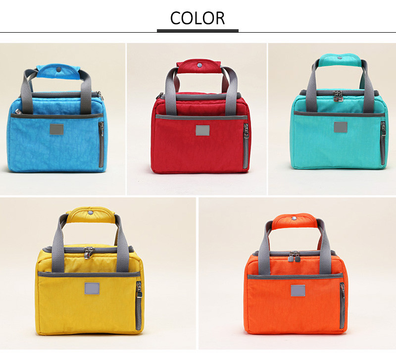 Travel Reusable Picnic Tote Insulated Lunch Cooler Bags